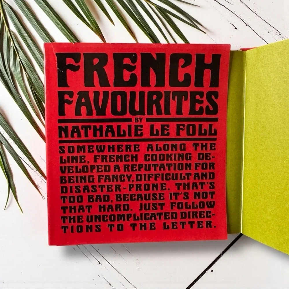 French Favourites – Vintage 1969 French Cookbook | Dust Jacket